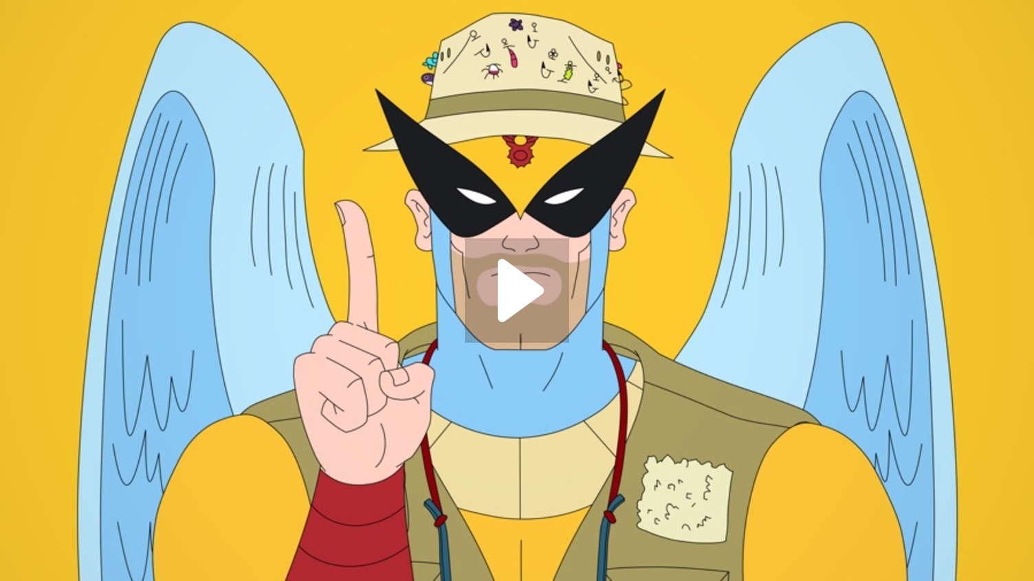 アニメ HARVEY BIRDMAN-VOL1,VOL3 Found this amazing render someone made of Harvey Birdman for