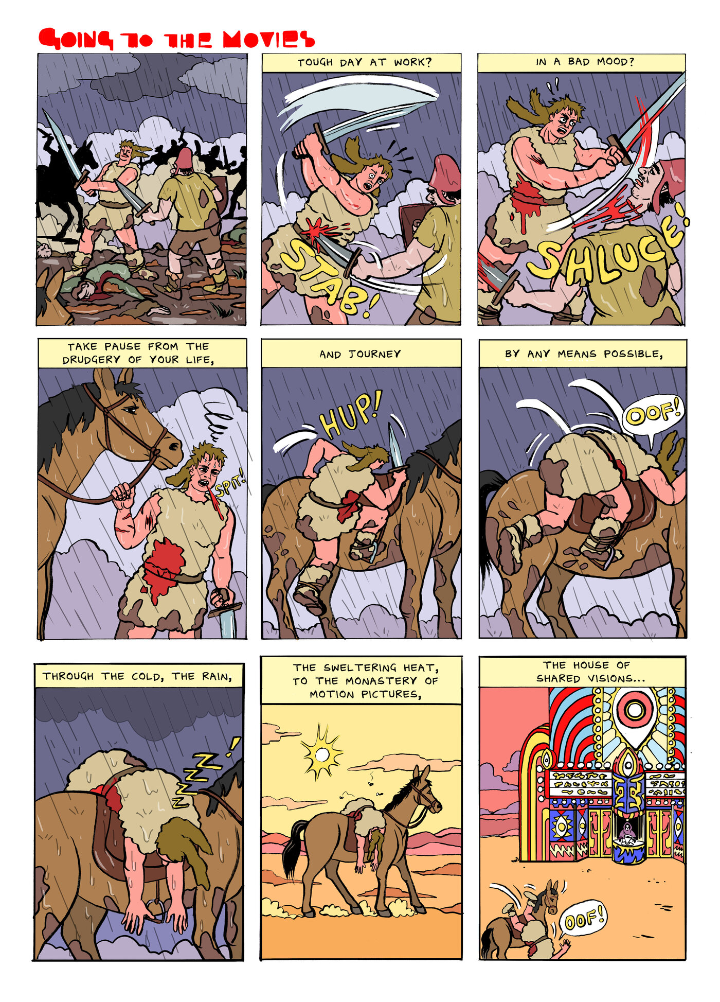 The Illustrated Theater: Capturing the Ritual of the Cinema